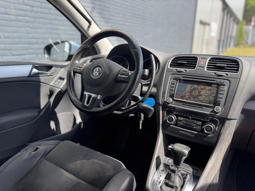 Volkswagen Golf 2.0 TDI Highline | Automaat |Invalide | Hand, Auto's, Gebruikt, 4 cilinders, Blauw, Alcantara
