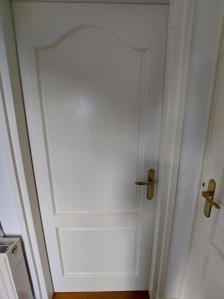 binnendeuren, massief hout, Doe-het-zelf en Verbouw, Deuren en Horren, Ophalen, Gebruikt, Minder dan 80 cm, Binnendeur