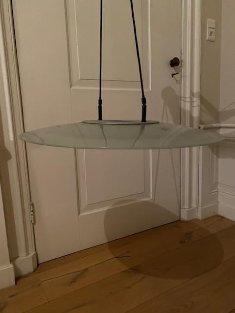 design plafondlamp, Ophalen, Gebruikt, Glas, Modern