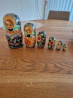 Set van 6 handgeschilderde oosteuropeze Matroesjka poppen, Verzamelen, Ophalen of Verzenden