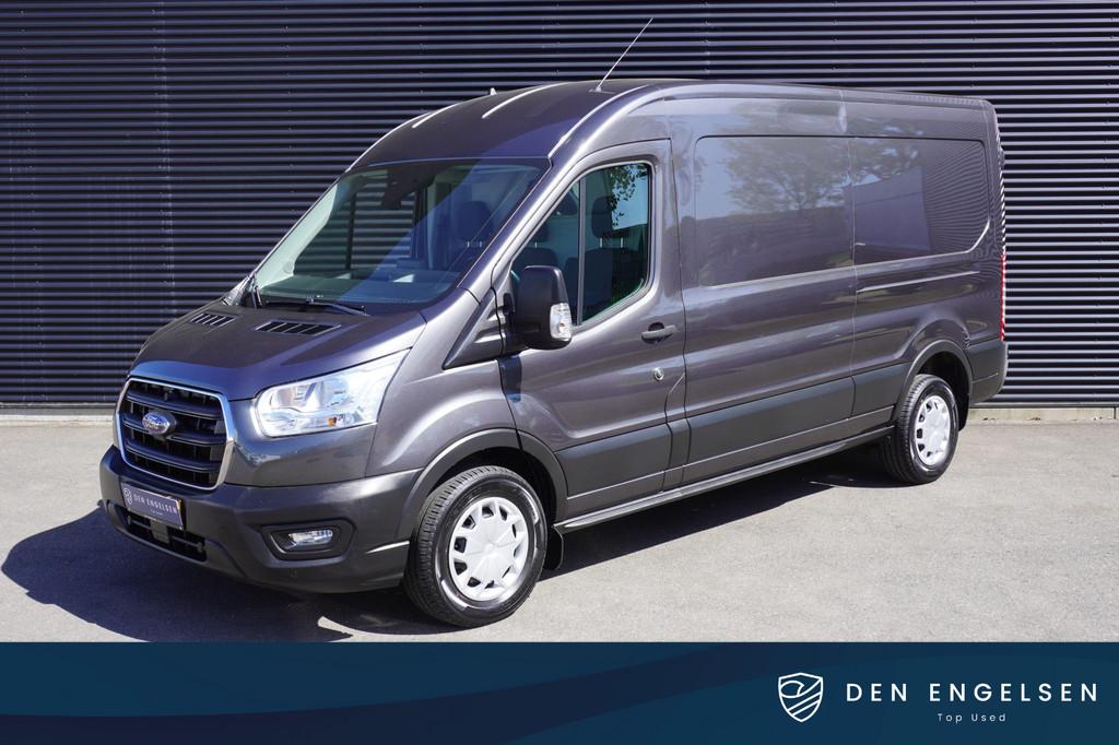 Ford Transit 170pk Automaat L3H2 Trekhaak Apple Carplay Came, Stof, Zwart, 4 cilinders, 1850 kg