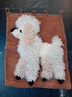 Vintage Wandkleed Poedel, Ophalen of Verzenden