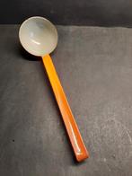 Emaille pollepel oranje, Ophalen of Verzenden