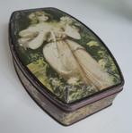 Antiek art-nouveau chocoladeblik – Chocolat Minerva, Verzamelen, Ophalen of Verzenden, Gebruikt, Overige