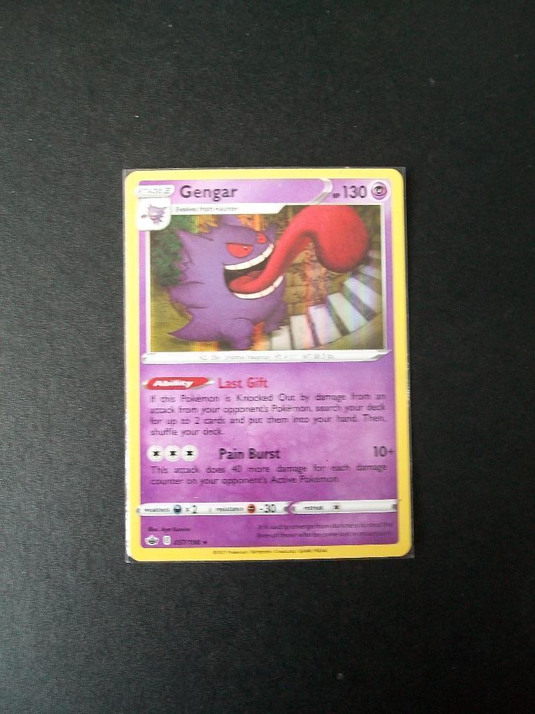 9336: Nieuwe Pokemon Kaart HOLO RARE GENGAR hp 130 (057/198), Verzenden, Nieuw, Losse kaart, Foil