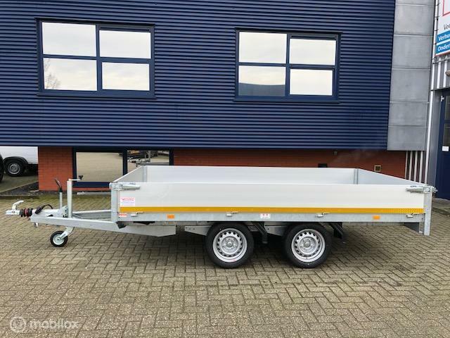 VOORRAAD: EDUARD 330x180cm 2.000kg plateauwagen NIEUW, Auto diversen, Aanhangers en Bagagewagens, Nieuw