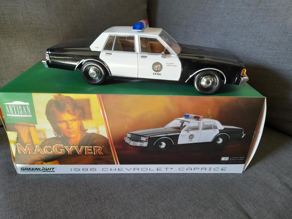 Chevrolet caprice policecar L.A 1986, Ophalen of Verzenden, Overige merken