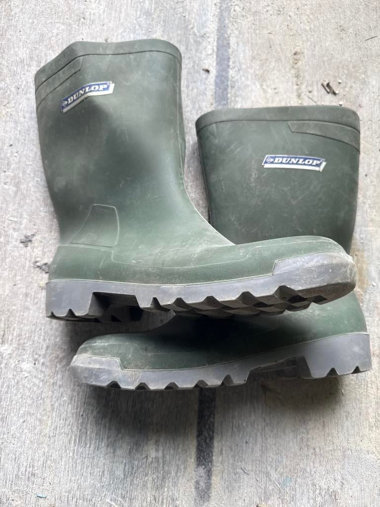 Dunlop laarzen maat 43, Ophalen of Verzenden, Gedragen, Overige kleuren, Boots