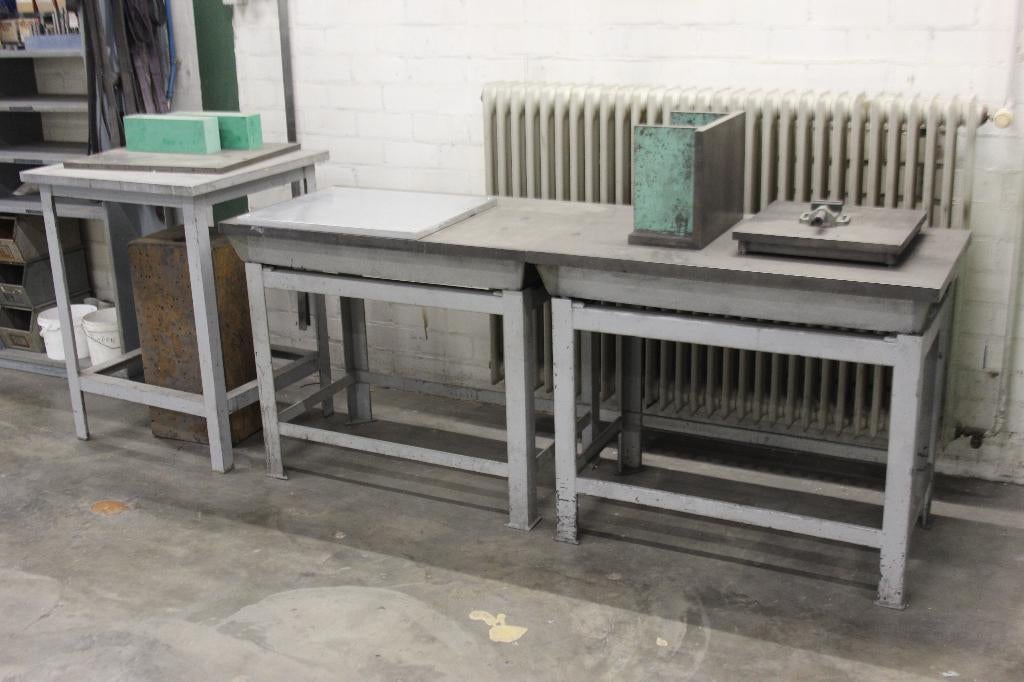 vlaktafel, lastafel, Doe-het-zelf en Verbouw, Werkbanken, Ophalen, Gebruikt