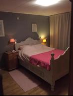 2-persoonsbed, Ophalen, Gebruikt, Eenpersoons, Wit