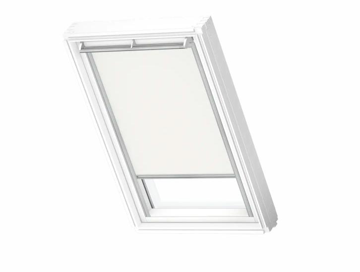 Luxe verduisterend rolgordijn voor Velux GGL MK08 dakramen, Nieuw, Wit, 100 tot 150 cm, 50 tot 100 cm