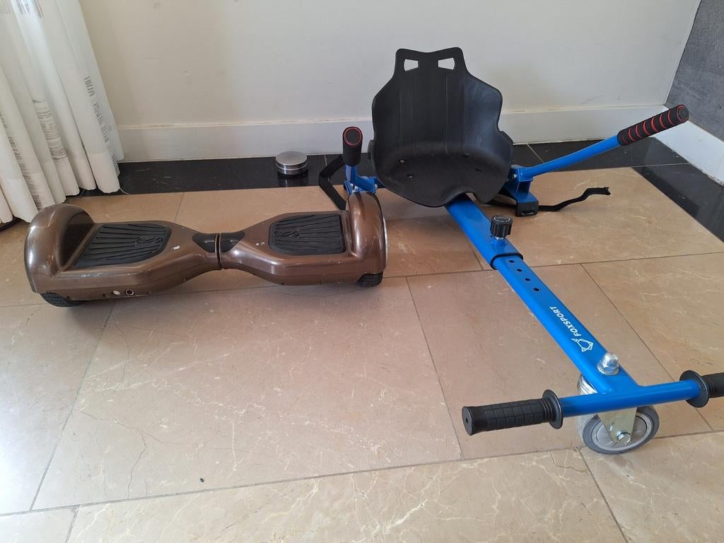 Hoverboard met zit je, Ophalen