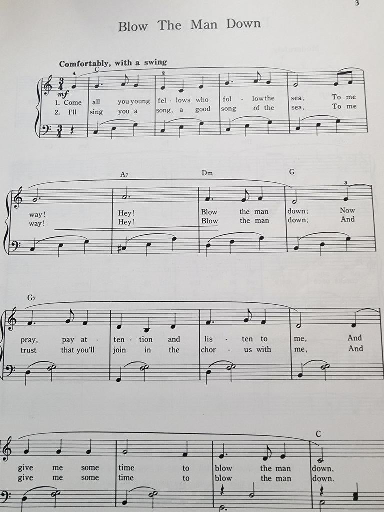 The Joy of Folk Songs bladmuziek, Zang, Gebruikt, Ophalen of Verzenden, Artiest of Componist