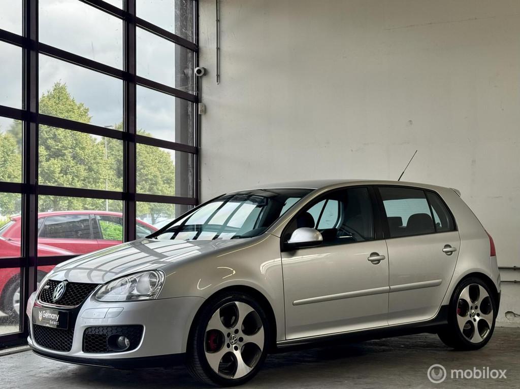 Volkswagen Golf 5 2.0 TFSI GTI 5DRS ''Reflex Silver'' DSG F1, Auto's, Gebruikt, Zwart, 4 cilinders, 1984 cc