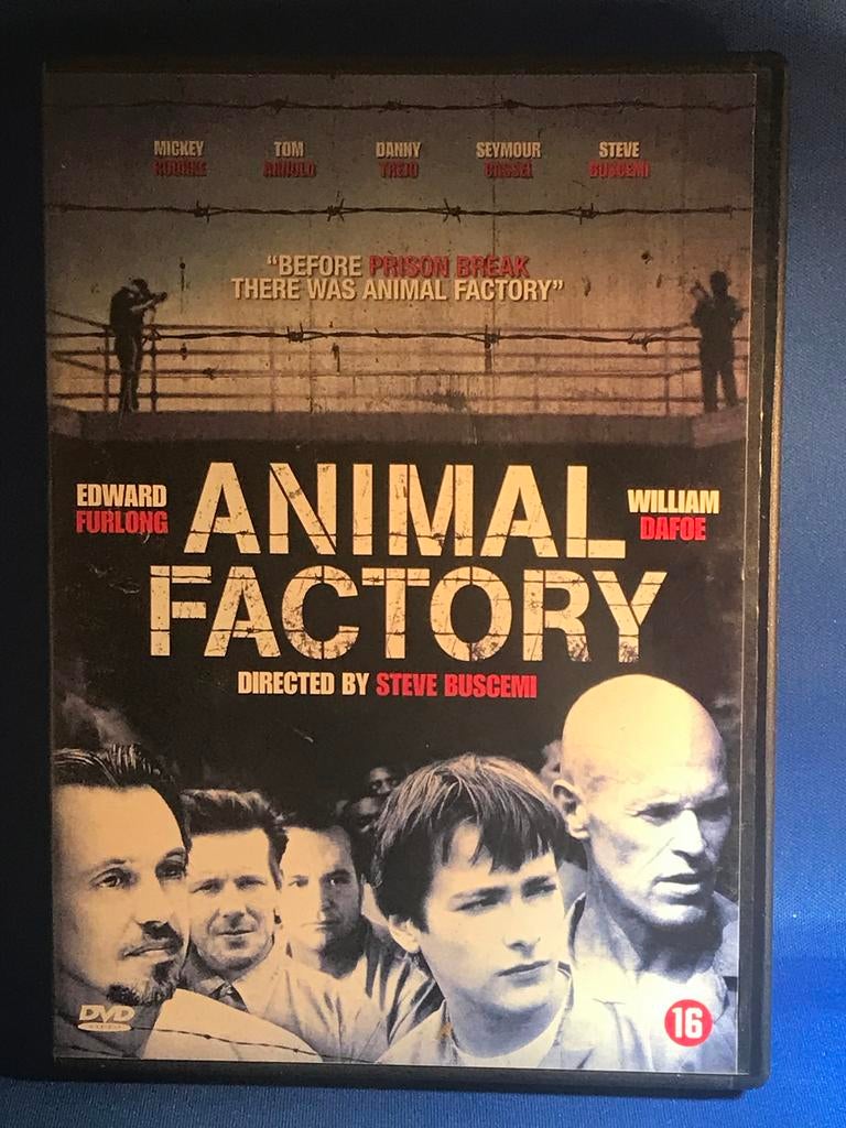 Animal Factory DVD - Misdaadfilm van Steve Buscemi, Cd's en Dvd's, Dvd's | Thrillers en Misdaad, Gebruikt, Maffia en Misdaad, Vanaf 16 jaar
