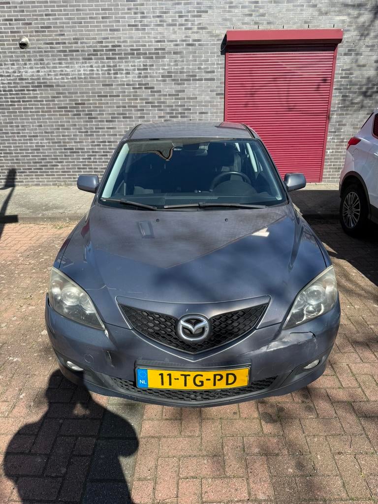 Mazda 3 1.6 Hatchback Touring 2006 Grijs, Auto's, Mazda, Particulier, Benzine, B, Hatchback, Handgeschakeld, Origineel Nederlands