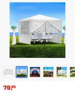 Omni Garden Witte Partytent met Zijwanden - Nieuw