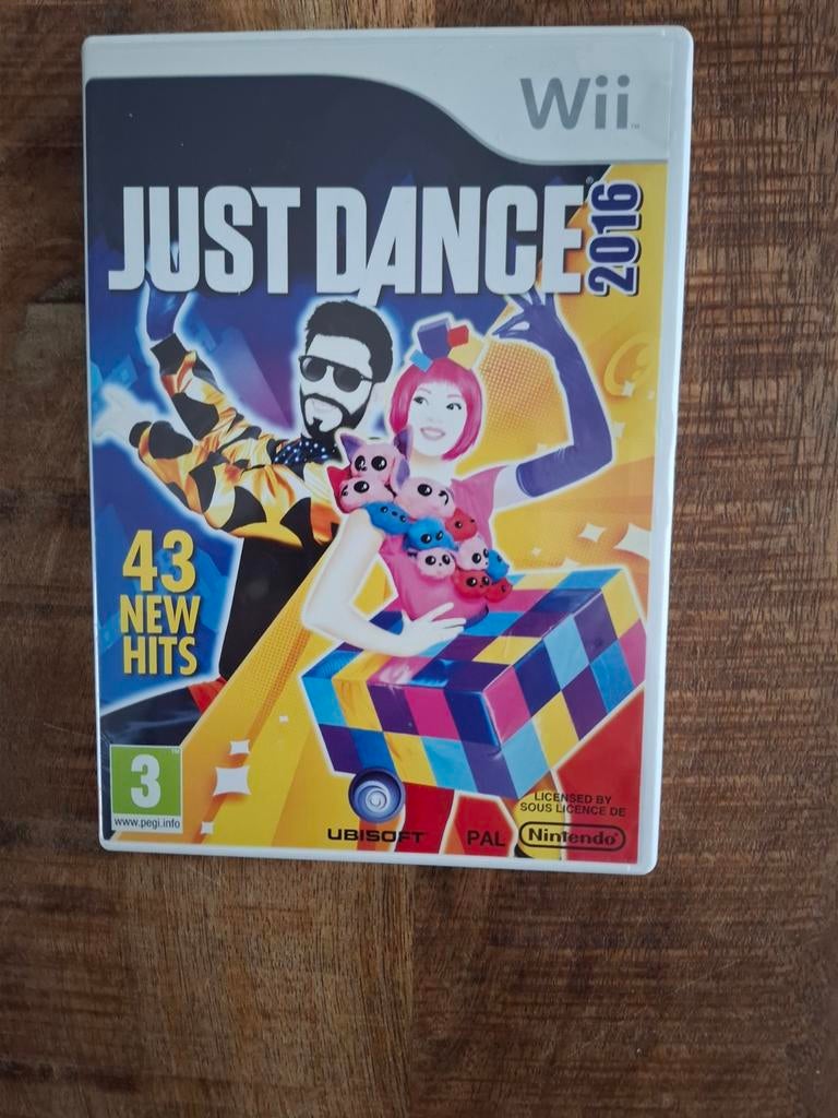 Nintendo wii just dance 2016, Muziek, Ophalen of Verzenden, Zo goed als nieuw, 3 spelers of meer