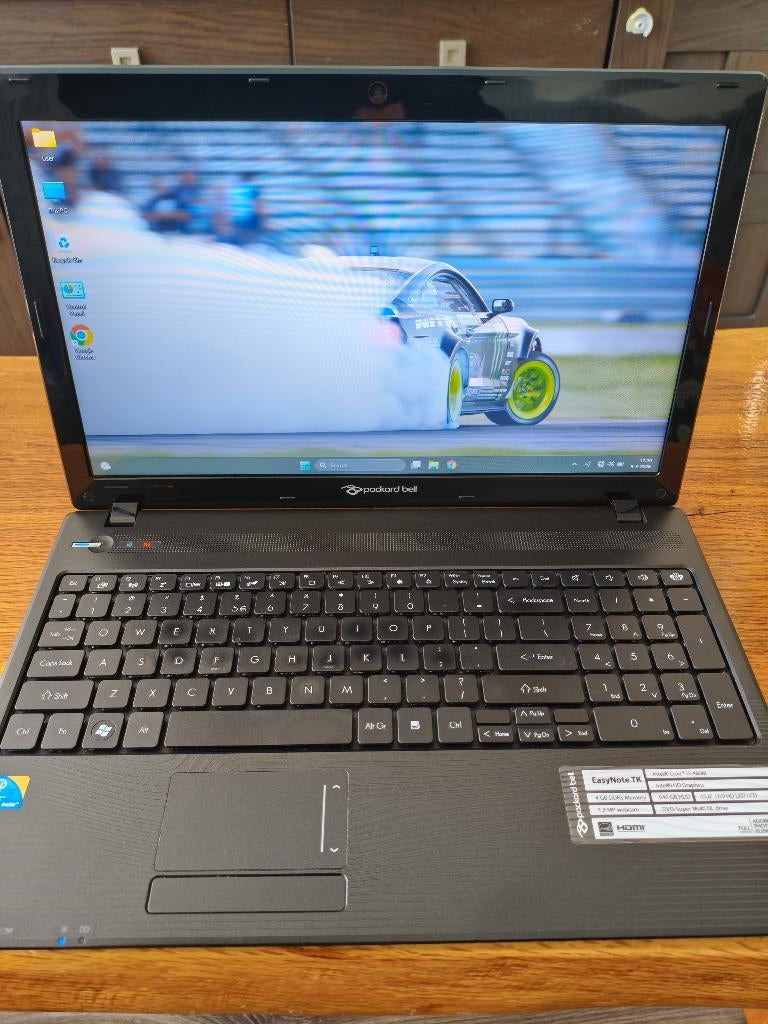 Packard bell 15,6'inch, i7, 8Ram, 256SSD, Win11, Ophalen, 256 GB, Packard Bell, 2 tot 3 Ghz