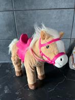 Baby Born paard met zadel bruin, Ophalen of Verzenden, Zo goed als nieuw, Babypop