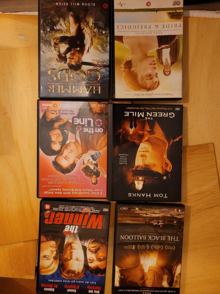 Green Mile Pride Prejudice on the line hammer Winner black, Cd's en Dvd's, Dvd's | Overige Dvd's, Ophalen of Verzenden