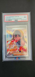 Carmine 217 Twilight Masquerade PSA 9 Pokemon Kaart, Ophalen of Verzenden, Nieuw, Losse kaart, Foil