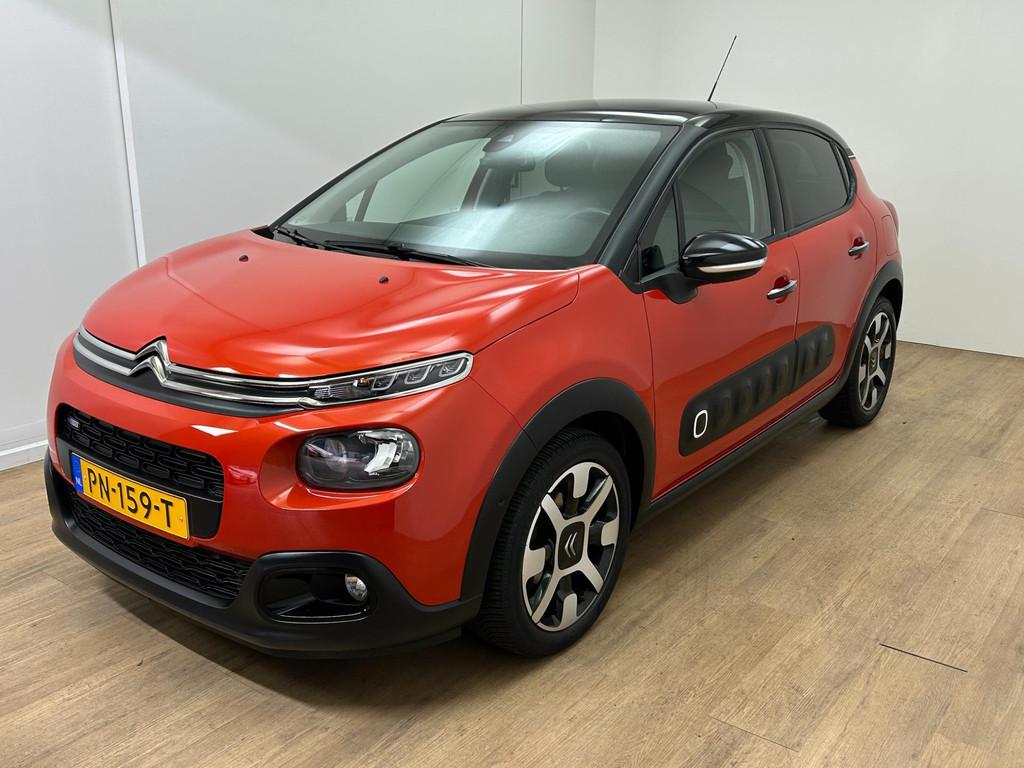 Citroen C3 Occasion 1.2 PureTech S&S Shine | Oranje | Tweede, Auto's, Gebruikt, Euro 6, 450 kg, 49 €/maand