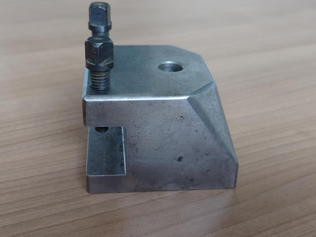 Beitelhouder voor draaibank, Doe-het-zelf en Verbouw, Draaibanken, Ophalen of Verzenden, Gebruikt, Metaaldraaibank