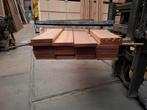 Partij 26 stuks hardhout vlonderplanken 185 cm bezorgen moge, Ophalen, Nieuw, A, Hout