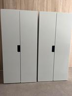 Twee IKEA kasten met deuren en planken, Ophalen, Gebruikt, 100 tot 150 cm, 50 tot 100 cm