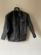 Leren motorjack met Harley Davidson embleem maat XL, Motoren, Kleding | Motorkleding, Ophalen, Tweedehands, Dames, Jas | leer