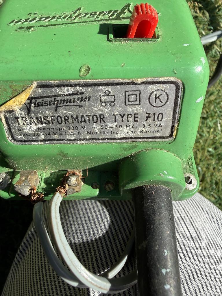 Fleischman transformator, Hobby en Vrije tijd, Modeltreinen | H0, Ophalen, Gebruikt, Fleischmann, Transformator of Voeding