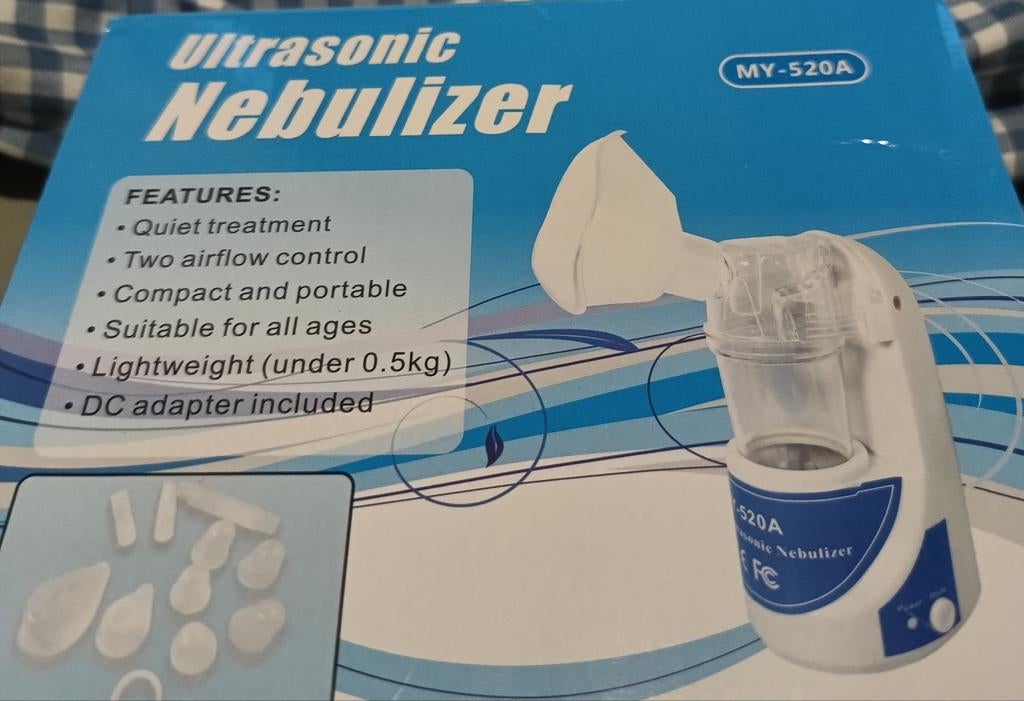Nebulizer MY-520a ultrasone vernevelaar, Diversen, Ophalen of Verzenden, Nieuw