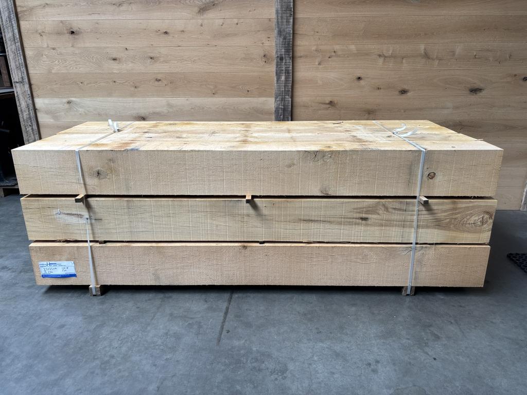 25x25 30x30 Groot formaat frans eikenhout balken qp1 vers, Doe-het-zelf en Verbouw, Hout en Planken