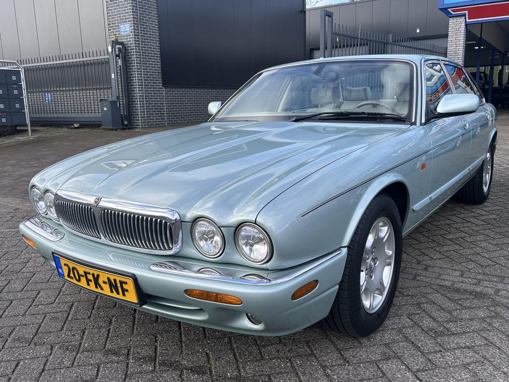 Jaguar Sovereign 4.0 V8 Zeer Goede Staat Blijvende Youngtime, Auto's, Automaat, Achterwielaandrijving, Bedrijf, Groen