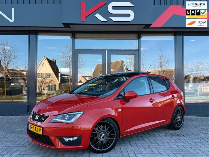 Seat Ibiza 1.0 EcoTSI FR Connect Pano Navi Pdc Nap, Auto's, Seat, Bedrijf, Te koop, Ibiza, ABS, Airbags, Airconditioning, Bluetooth