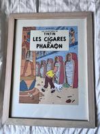 Prachtige Kuifje poster  34 cm X 44 cm, Ophalen, Rechthoekig Staand, Met lijst, Zo goed als nieuw