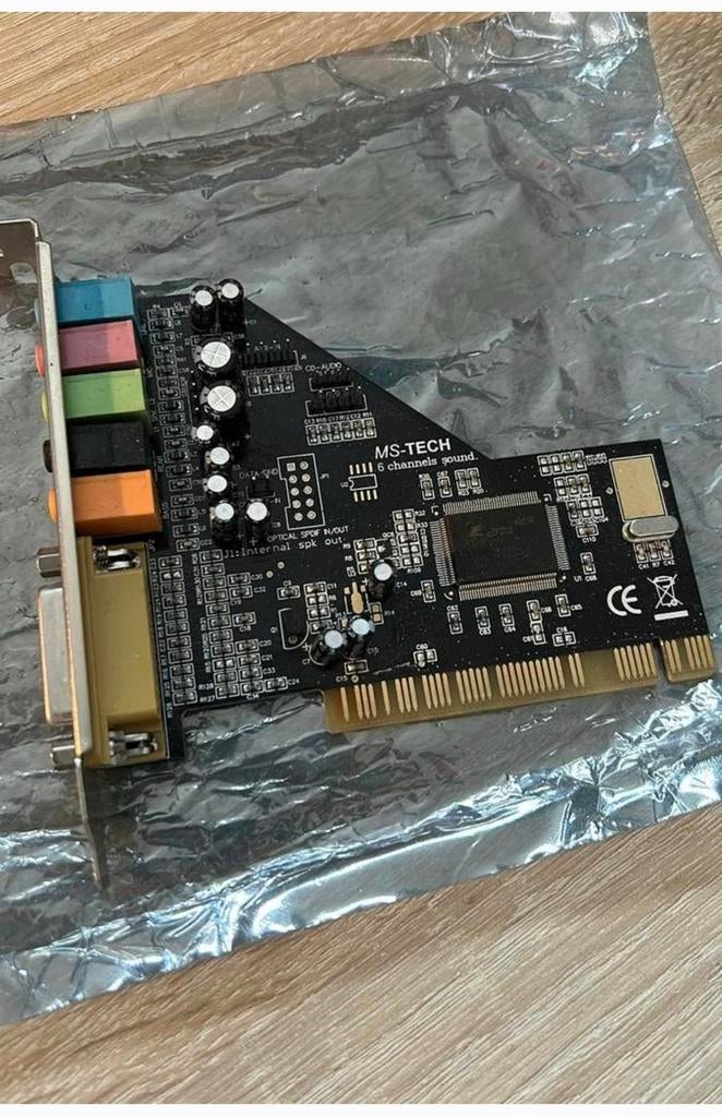 MS-Tech 5-channel audiokaart, Computers en Software, Ophalen of Verzenden