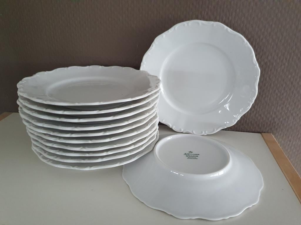 12 Seltmann Weiden Bavaria W.Germany kleine bordjes, Antiek en Kunst, Antiek | Servies los, Ophalen of Verzenden