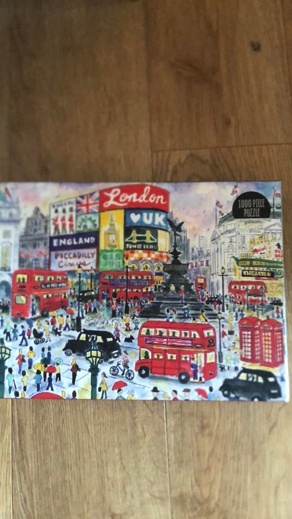 Puzzle London! Compleet! €3!, Ophalen of Verzenden, 500 t/m 1500 stukjes, Zo goed als nieuw