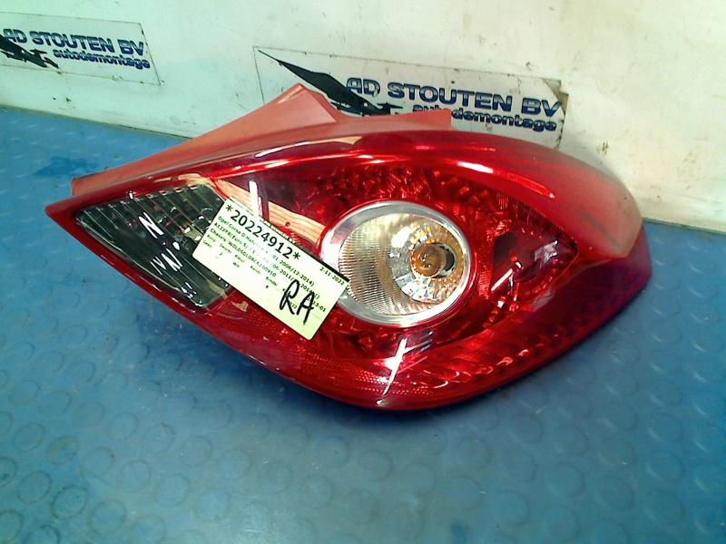 Achterlicht Rechts Opel Corsa D (2011-06/2014-08) 13186351, Gebruikt, Bahnhofsplatz, Rüsselsheim am Main 65423, , Duitsland, Opel
