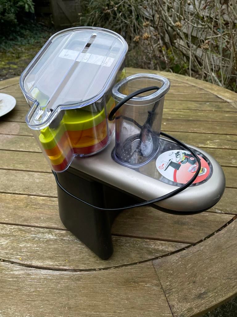 Elektrische Groentesnijder - Snel en Veelzijdig!, Ophalen, Gebruikt, Blender-accessoire