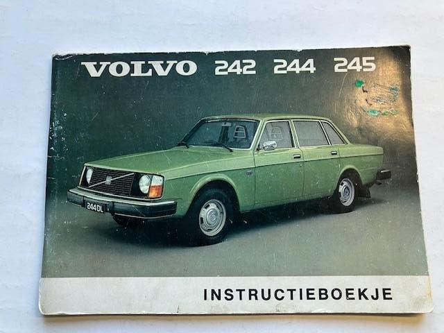 Handleiding/Instructieboekje    Volvo  242/244/245  1974  NL, Ophalen of Verzenden