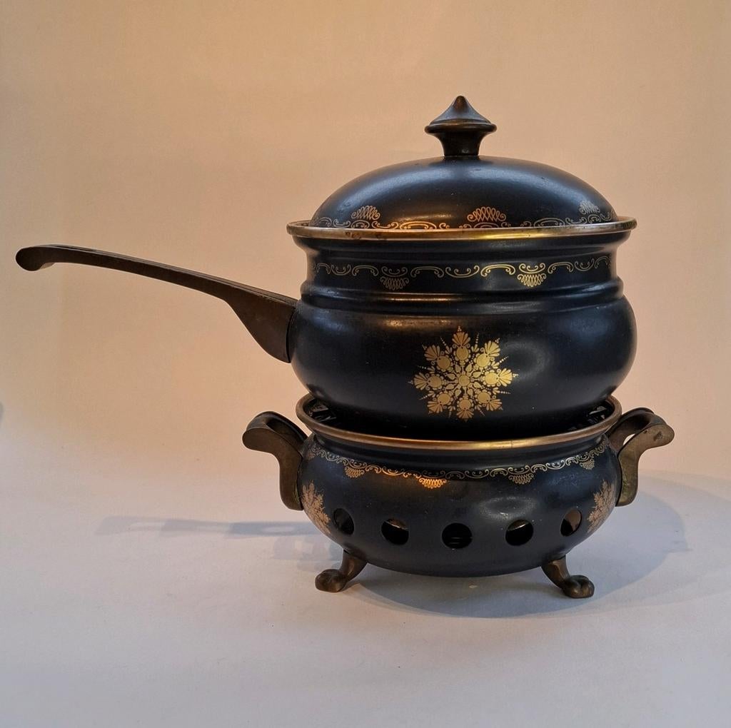 Vintage Asta Fissler Fondue-set, Ophalen of Verzenden