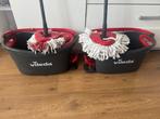 Vileda Turbo Easy Wring & Clean pedaalmop en emmerset,, Ophalen of Verzenden, Zo goed als nieuw, Breien of Haken, Wol of Garen
