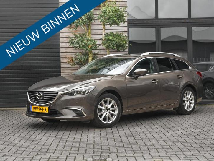 Mazda 6 Sportbreak 2.0 SkyActiv-G 165 Skylease GT Navi Camer, Auto's, Mazda, Bedrijf, Te koop, 6 sportbreak, ABS, Airbags, Airconditioning