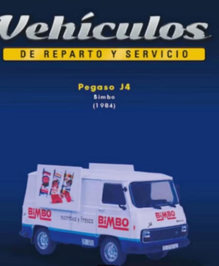 Pegaso J4 1984 BIMBO schaal 1/43 reparto / servicio # 14, Verzenden, Nieuw, Auto, Overige merken