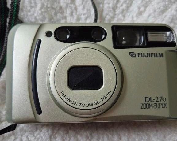 FUJI point en shoot camera compact jaren 90 fototoestel, Audio, Tv en Foto, Fotocamera's Analoog, Ophalen of Verzenden, Gebruikt