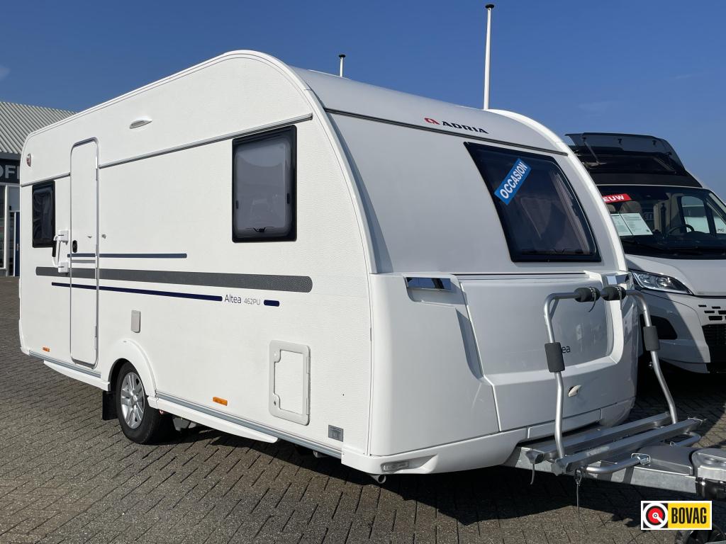 Adria Altea 462 PU AIRCO/MOVER/TENT/FIETSEND, Caravans en Kamperen, Rondzit, Bedrijf, 4 tot 5 meter, Tot en met 4