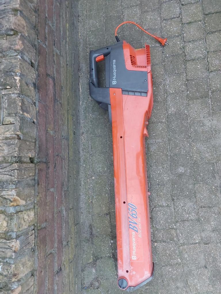 Husqvarna BV 650 Bladblazer - Elektrisch, Tuin en Terras, Bladblazers, Gebruikt, Handgedragen, Ophalen of Verzenden, Elektrisch